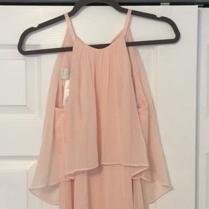 David’s Bridal Petal Bridesmaid Dress